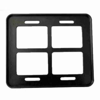 PORTA PATENTE PLASTICO MERCOSUR NEGRO **