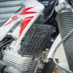 PROTECTOR RADIADOR HONDA XR 250 TORNADO NEGRO** - Imagen 2