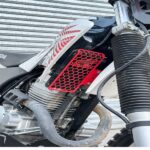 PROTECTOR RADIADOR HONDA XR 250 TORNADO ROJO** - Imagen 2